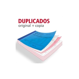 Talonarios autocopiativos A6 duplicados - Imagen 1